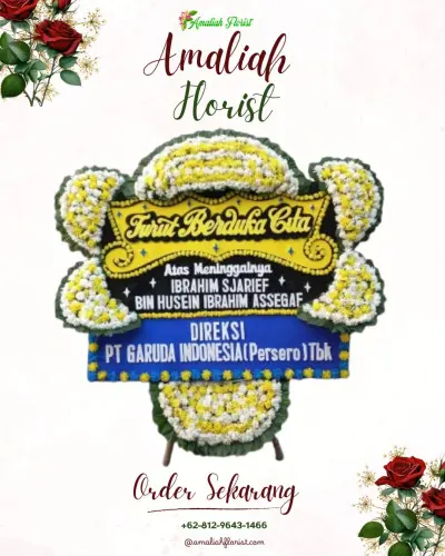 Papan Bunga Duka di Pudun Jae