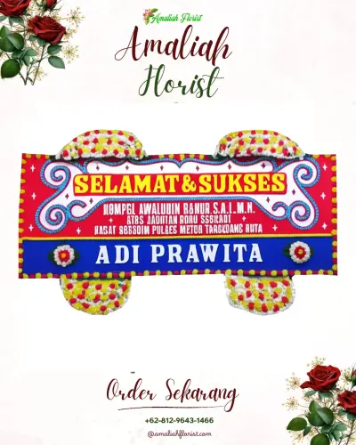 Karangan Bunga Ucapan Selamat di Pudun Jae