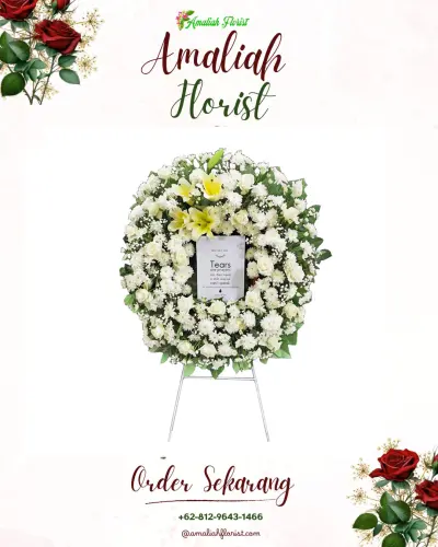 Krans Bunga Duka Cita di Pudun Jae